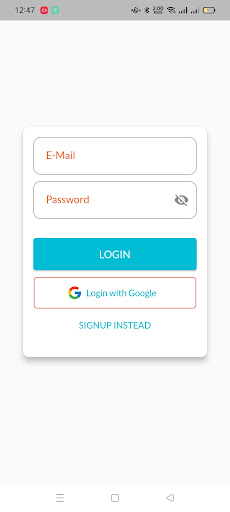 Android application ReadingGoals screenshort