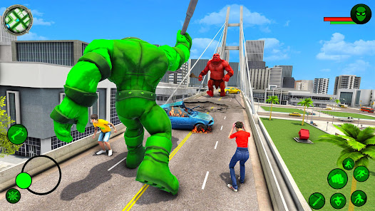 Incredible Hulking Hero Game apkpoly screenshots 6