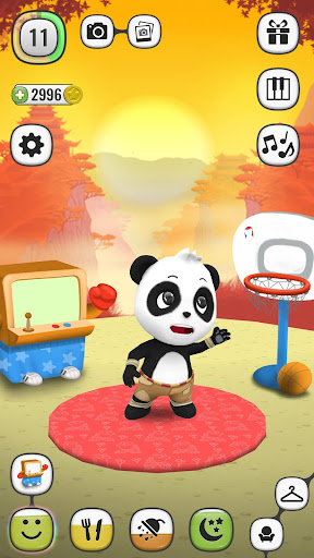 My Talking Panda - Virtual Pet APK-MOD(Unlimited Money Download) screenshots 1