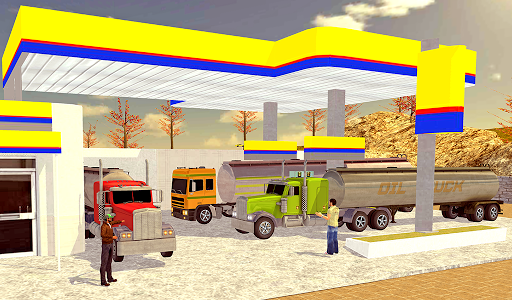 Truck Games 3d- Oil Tanker Sim 9