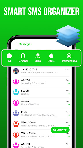 Messages - SMS Texting App screenshot 1