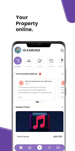Android application PropEzy - PM screenshort
