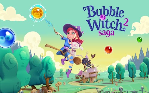 Bubble Witch 2 Saga Tangkapan layar
