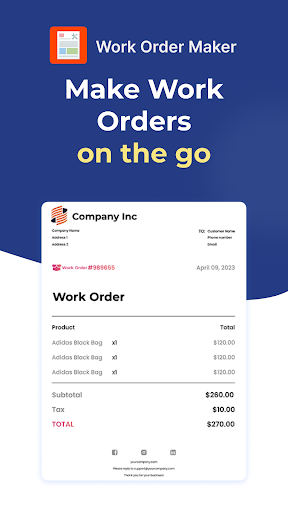 Work Order Maker, WO Generator screenshot 17