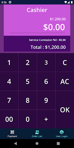 Android application Miracle Pos screenshort