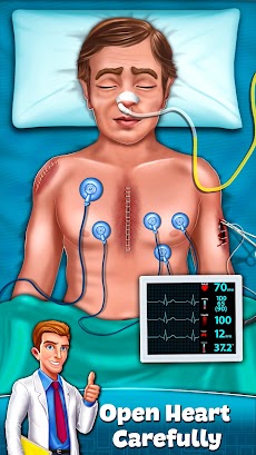 リアル開胸手術病院: クリニック ゲームのおすすめ画像1