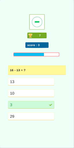Math Quiz Screen 3