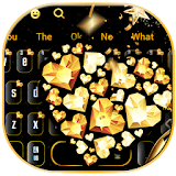 Heart Gold Diamonds Keyboard icon
