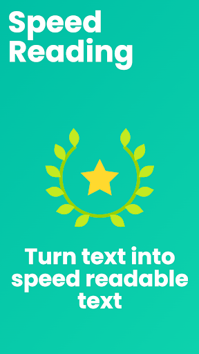 Android application Speed Reading App Fast Reading screenshort