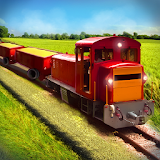 Farm Simulator Train - Farming and tractor games icon