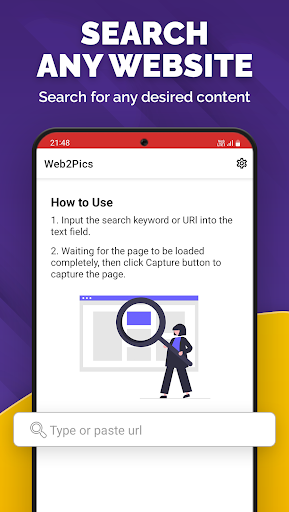 Web2Pics - Webpage Screenshot Screen 3