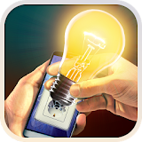 Light up bulb prank icon