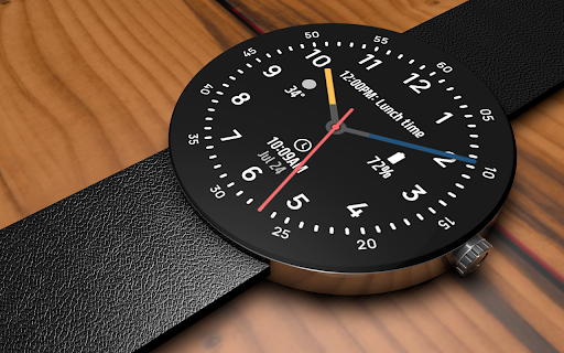 JJ-Analog008 Watch Face Screen 2