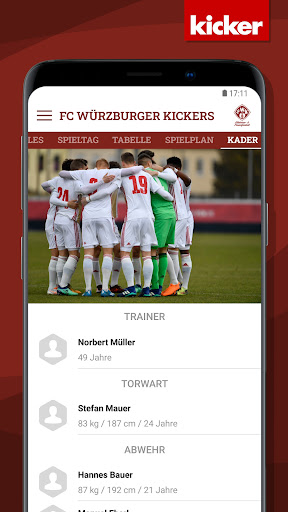 Android application fwkfrauen screenshort