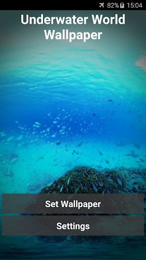 Android application Underwater Video Wallpaper screenshort