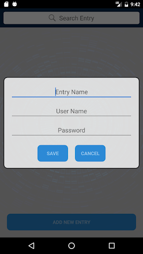 Password Holder Screen 3