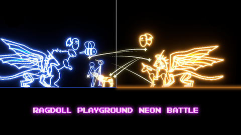 Ragdoll Playground Neon Battleのおすすめ画像1