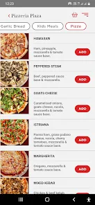 Pizzeria plaza online