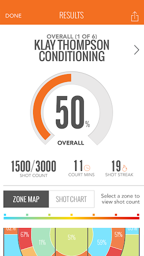 ShotTracker Player Screen 2