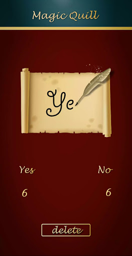 Yes No Oracle Screen 2
