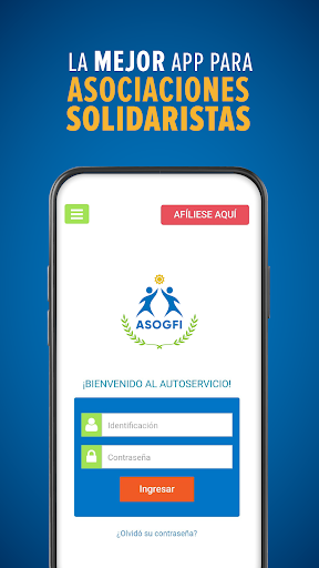 Android application ASOGFI screenshort