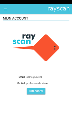 Android application RayScan screenshort