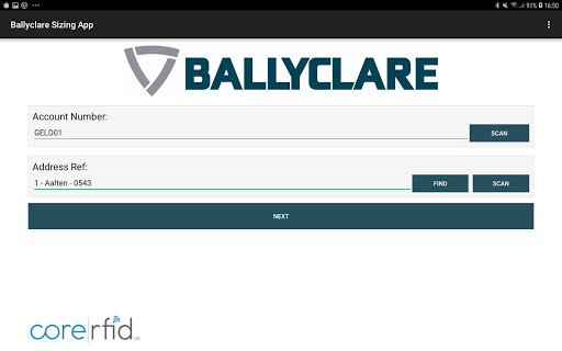Ballyclare Sizing