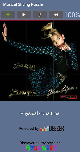 Musical Sliding Puzzle Screen 2