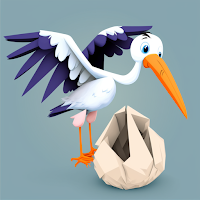 Stork Delivery 3D