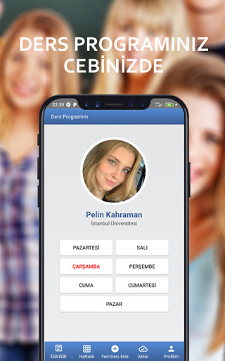 Android application My Lesson Schedules screenshort