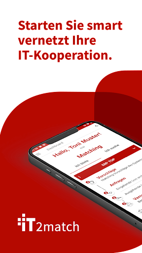 Android application IT2match screenshort