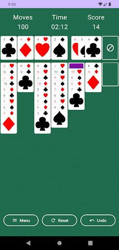 Hermes Solitaire Screen 3