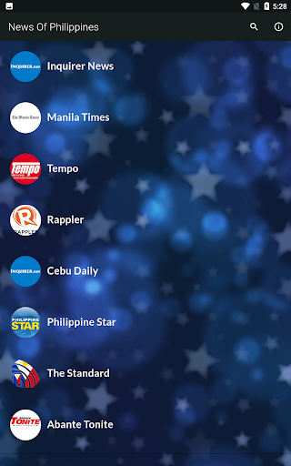 Android application News Of Philippines RSS screenshort