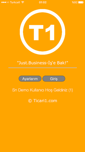 Android application Ticari1 eFatura - Ön Muhasebe screenshort