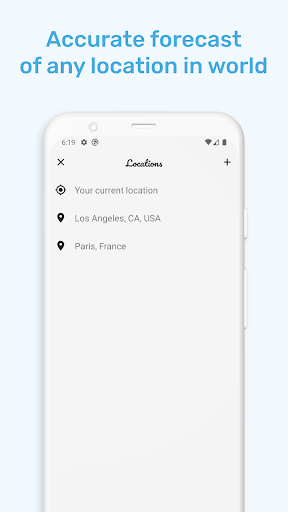 Minimal Weather - Simple accur Screen 2