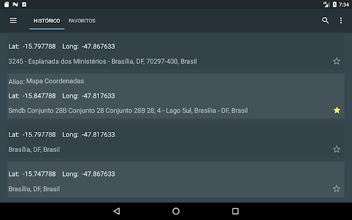 Mapa Coordenadas screenshot 11