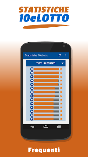 Statistiche 10eLotto Screen 3