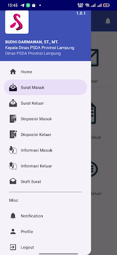 SI-SUDI Lampung Screen 3