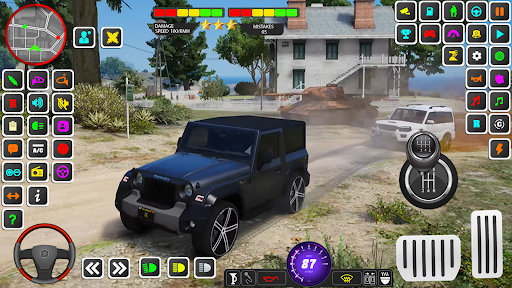 Offroad Jeep Driving Game 2023 screenshot 15