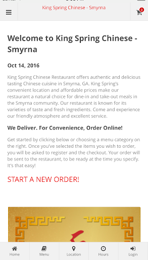 Android application King Spring Chinese - Smyrna screenshort