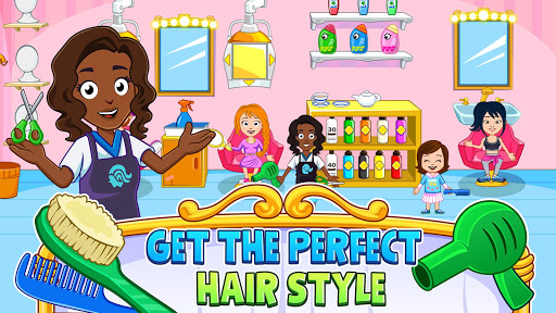 My Town: Hair Salon & Beauty Spa Game for Girls ❤️  screenshots 2