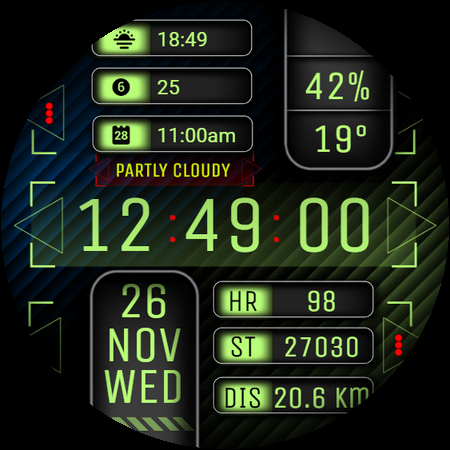 Watch Face WF148 screenshot 10