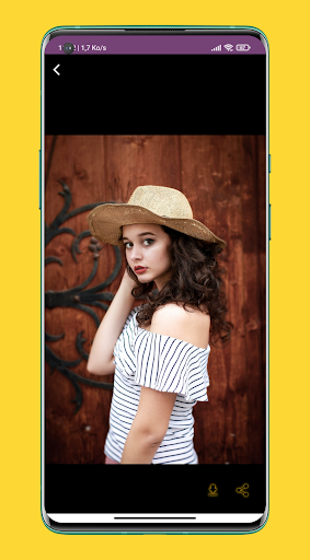 Android application خلفيات بنات كيوت screenshort