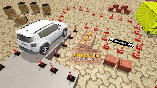 Android application Prado Car Parking Car Games 3D screenshort