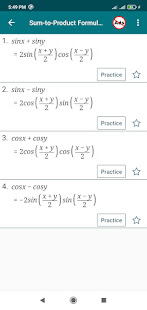 Math Formula with Practice
