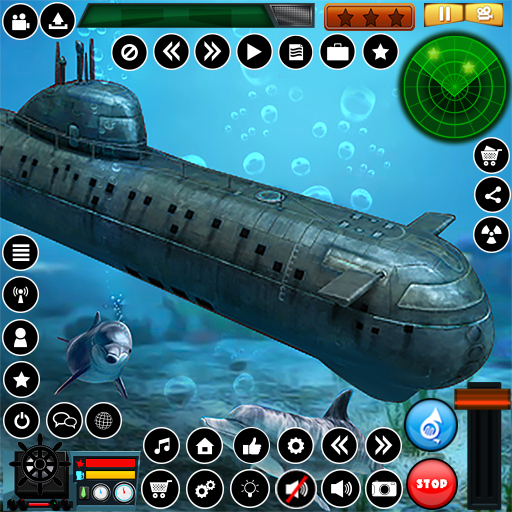 Submarine Navy Warships battle 2.8 Icon