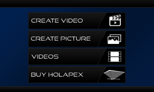 Holapex Hologram Video Maker Screenshot