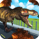 Herunterladen Dinosaur Road Rampage Installieren Sie Neueste APK Downloader