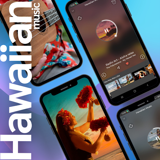 Android application Hawaiian Music App screenshort