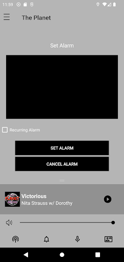 Android application The Planet screenshort
